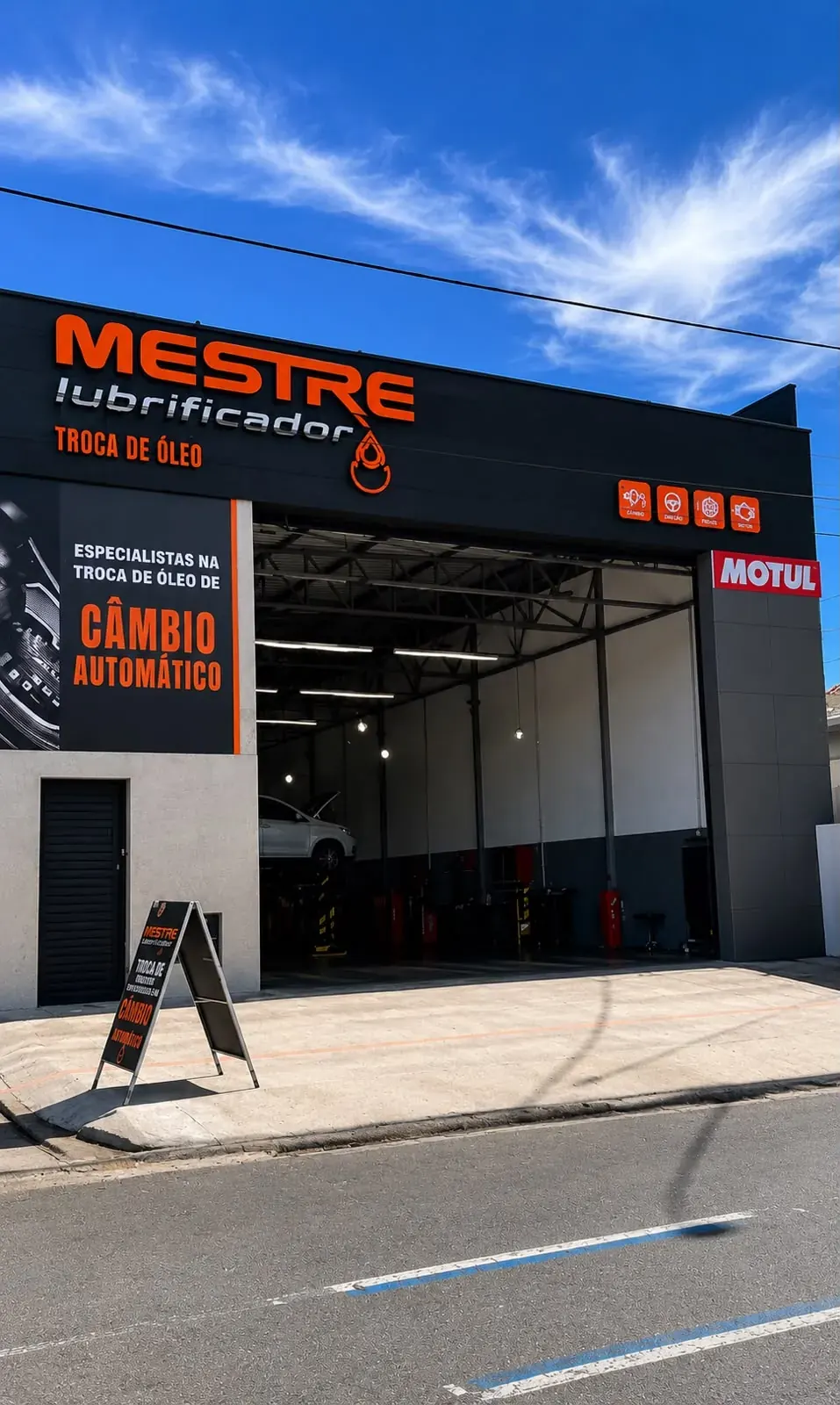 Fachada da unidade Betim da Mestre Lubrificador
